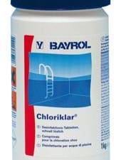 BAYROL ХЛОРИКЛАР (CHLORIKLAR) 1.0кг (дихлор в таблетках по 20гр)