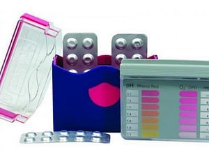 Тестер для измерения активного кислорода (таблетки) и PH (таблетки)