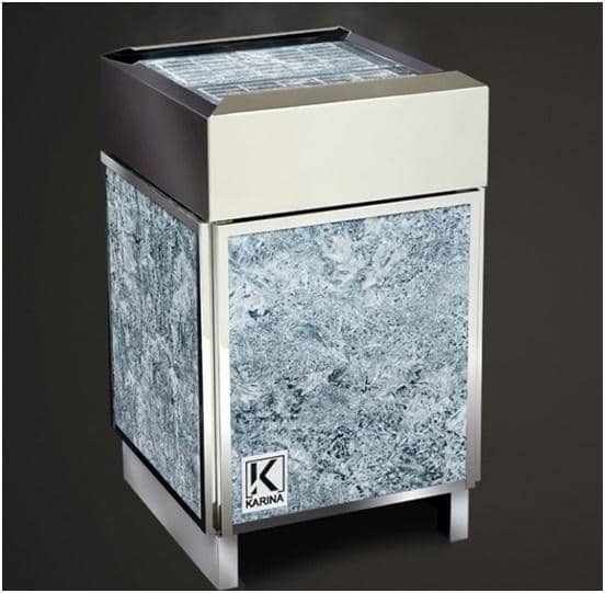 Электрическая печь KARINA Elite в облицовке кварцит 6 кВт, 220В
