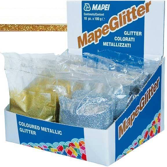 Добавка MAPEI MAPEGLITTER №205 золотая 0,1кг для KERAPOXY DESIGN