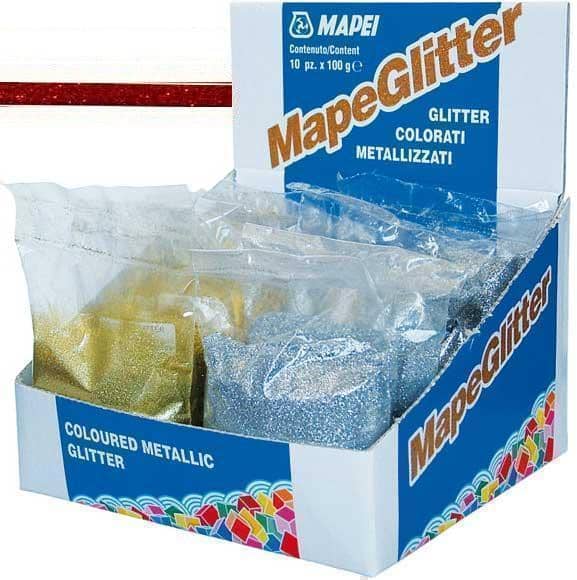 Добавка MAPEI MAPEGLITTER №224 красная 0,1кг для KERAPOXY DESIGN